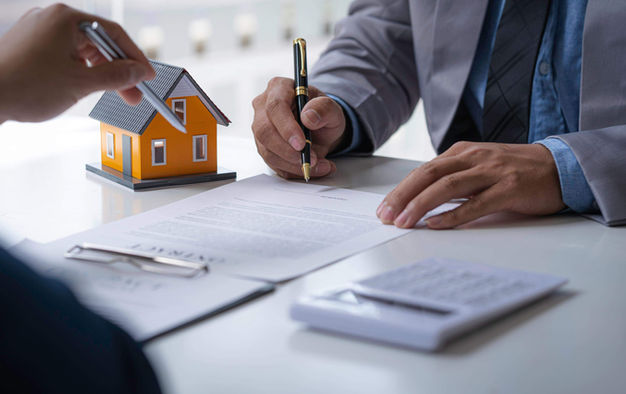 Signing a property contract
